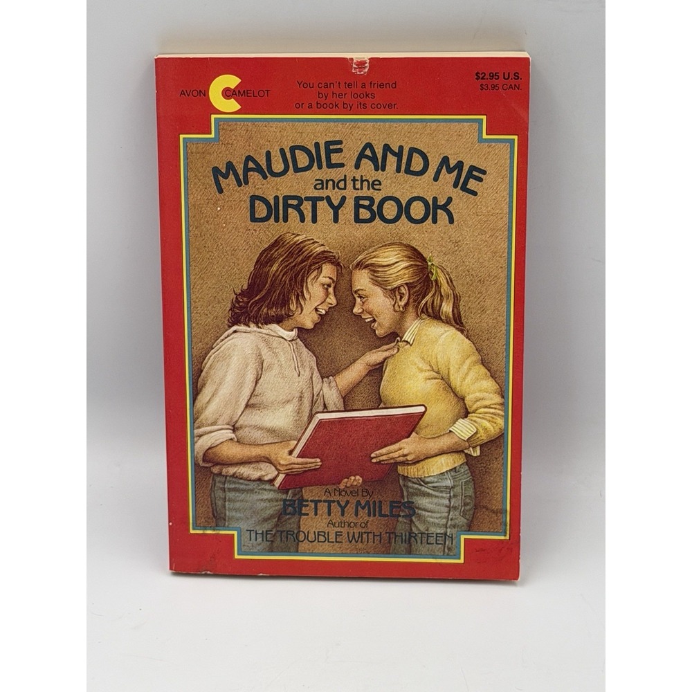 Maudie and Me and the Dirty Book Betty Miles 1981 Avon Camelot Vintage Paperback